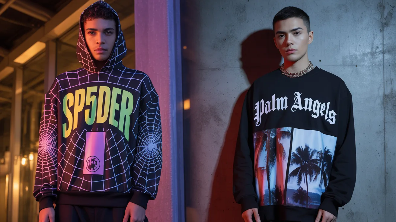 Sp5der vs Palm Angels: A Balanced Look at Two Streetwear Icons